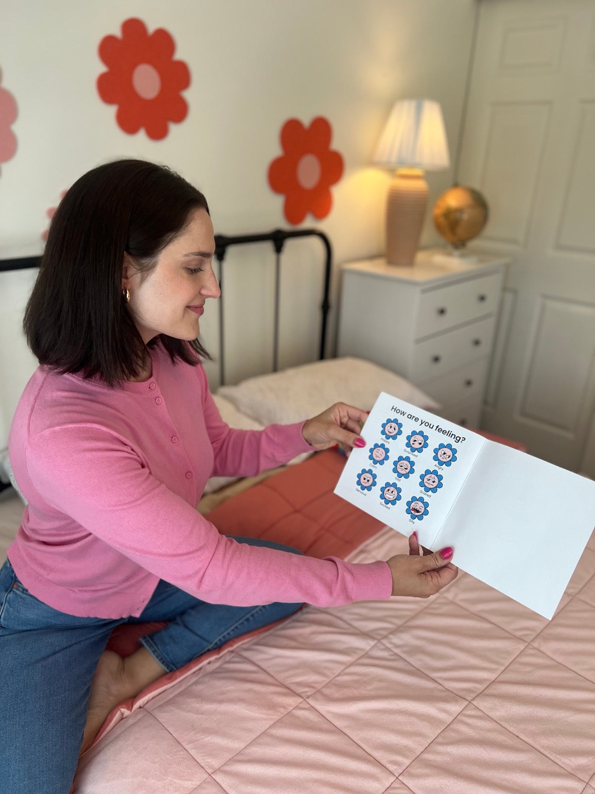The feelings spread inside Bloomie Book