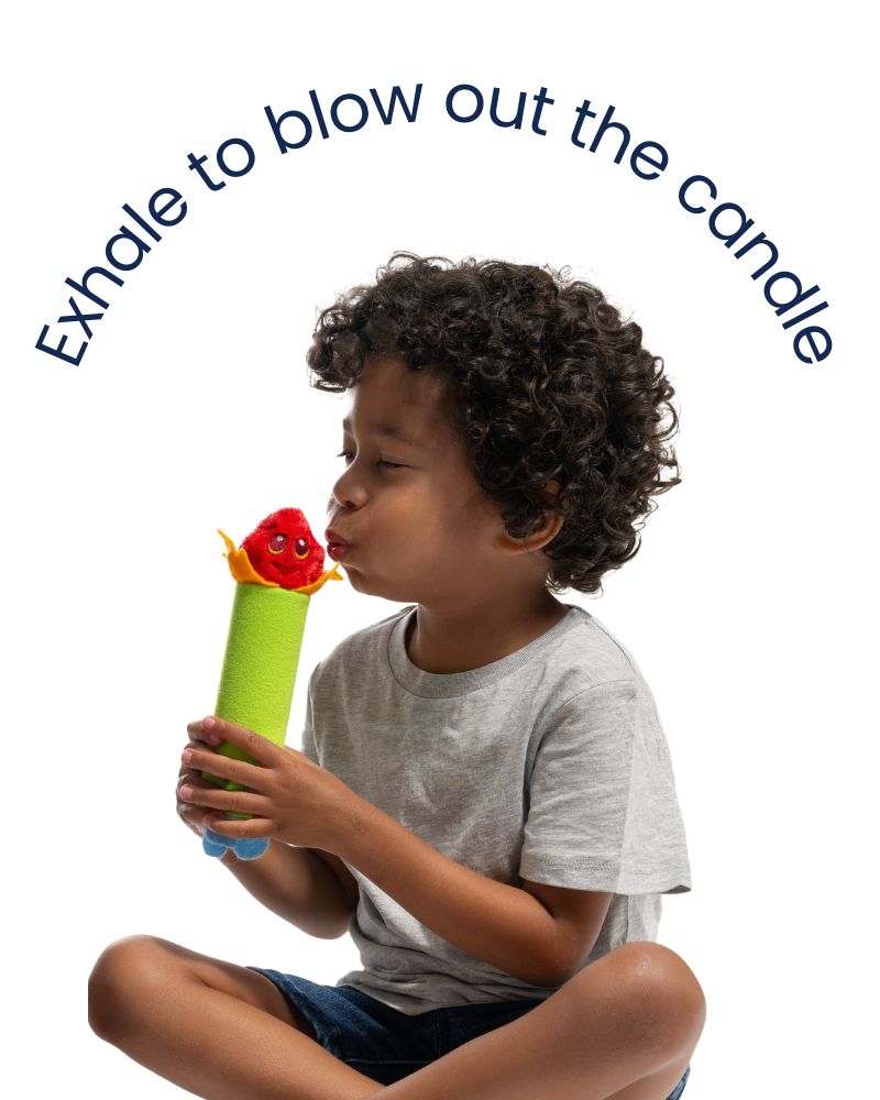 Bloomie: Flower and Candle Breathing Fidget