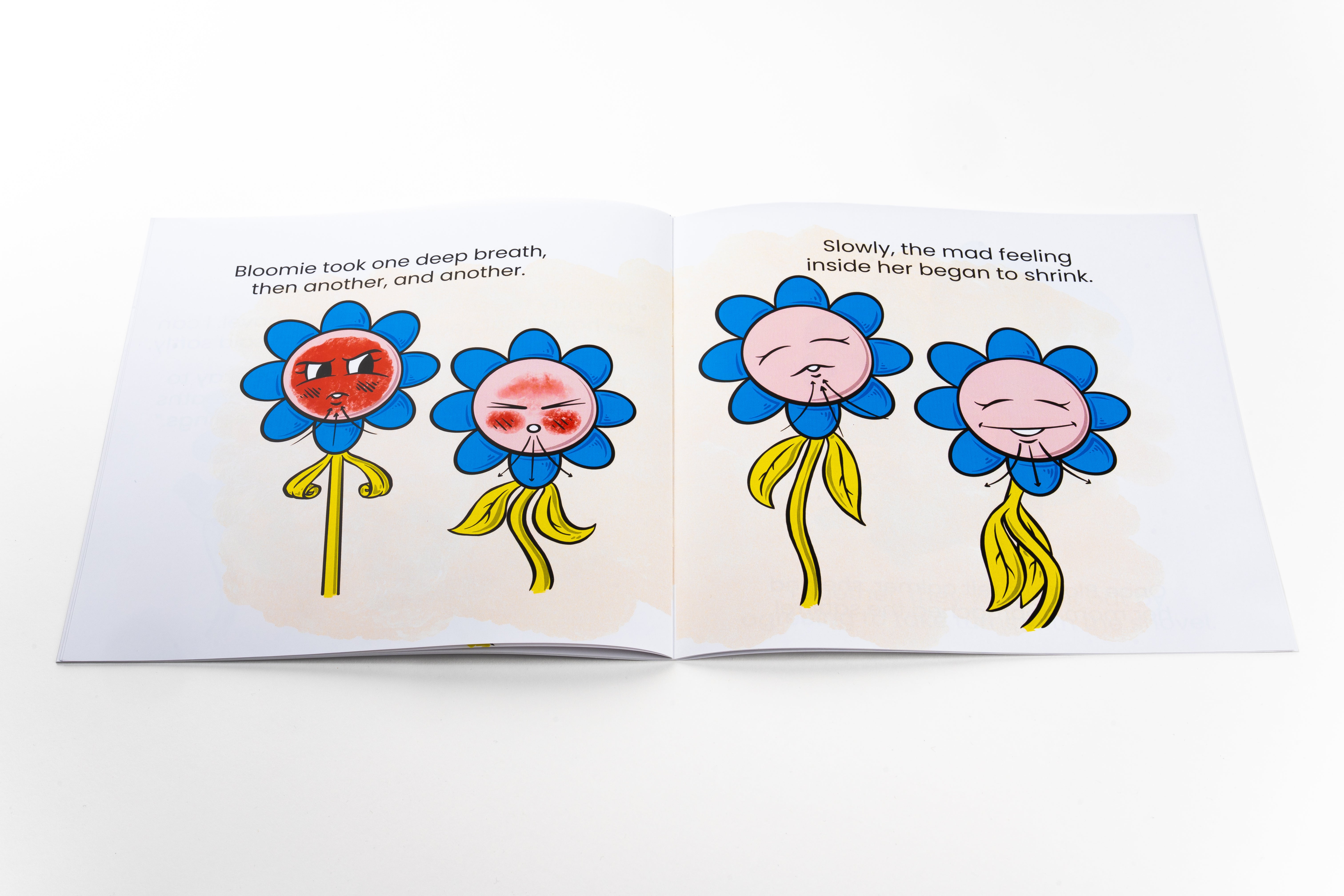 Inside illustration from Bloomie Book