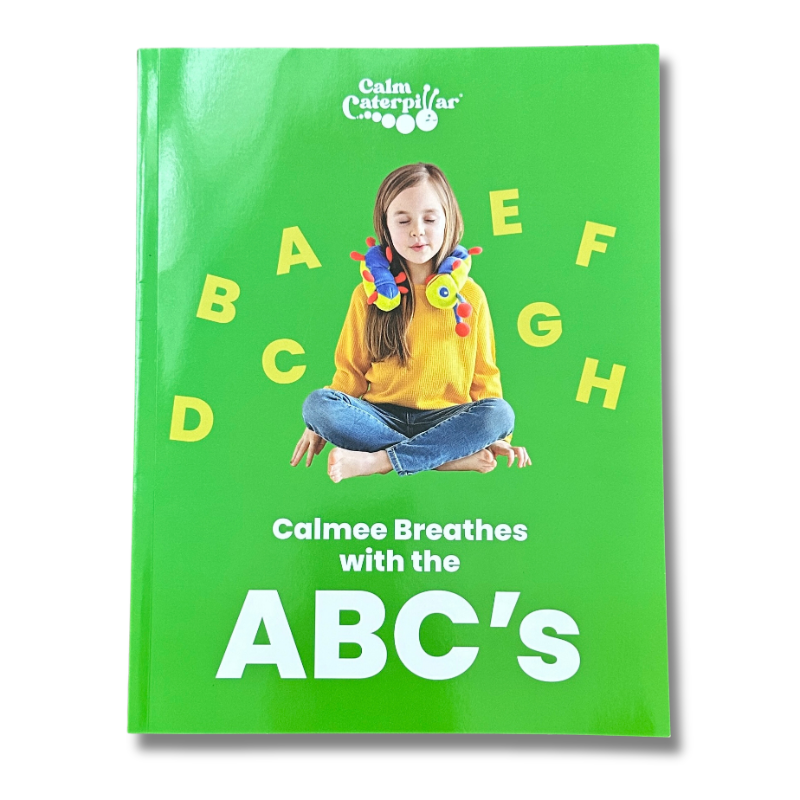 Calmee Breathes with the ABC's (book with 26 mindfulness techniques)