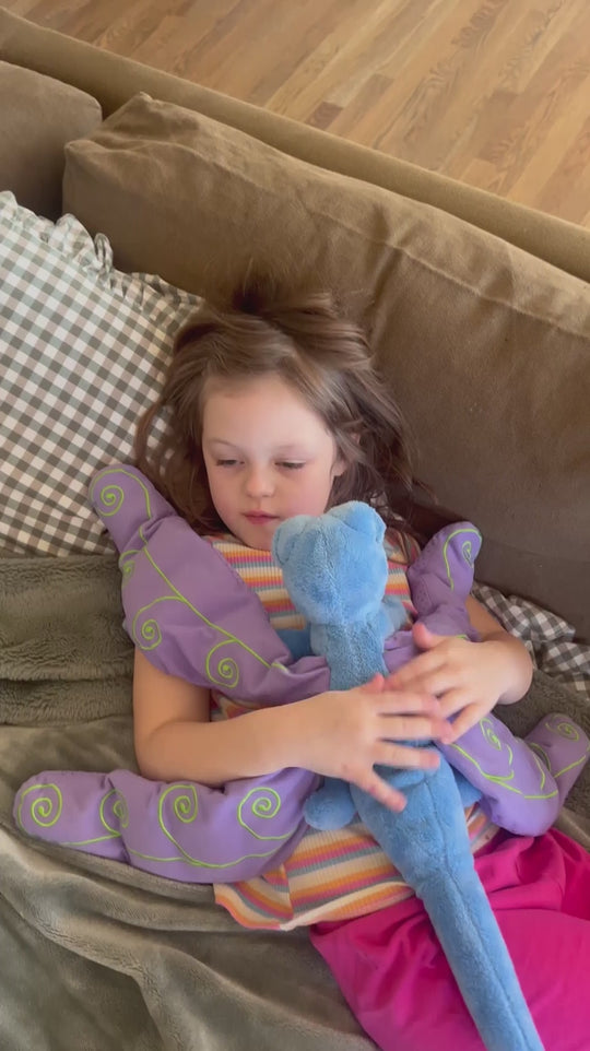 A family using Flutter together at home