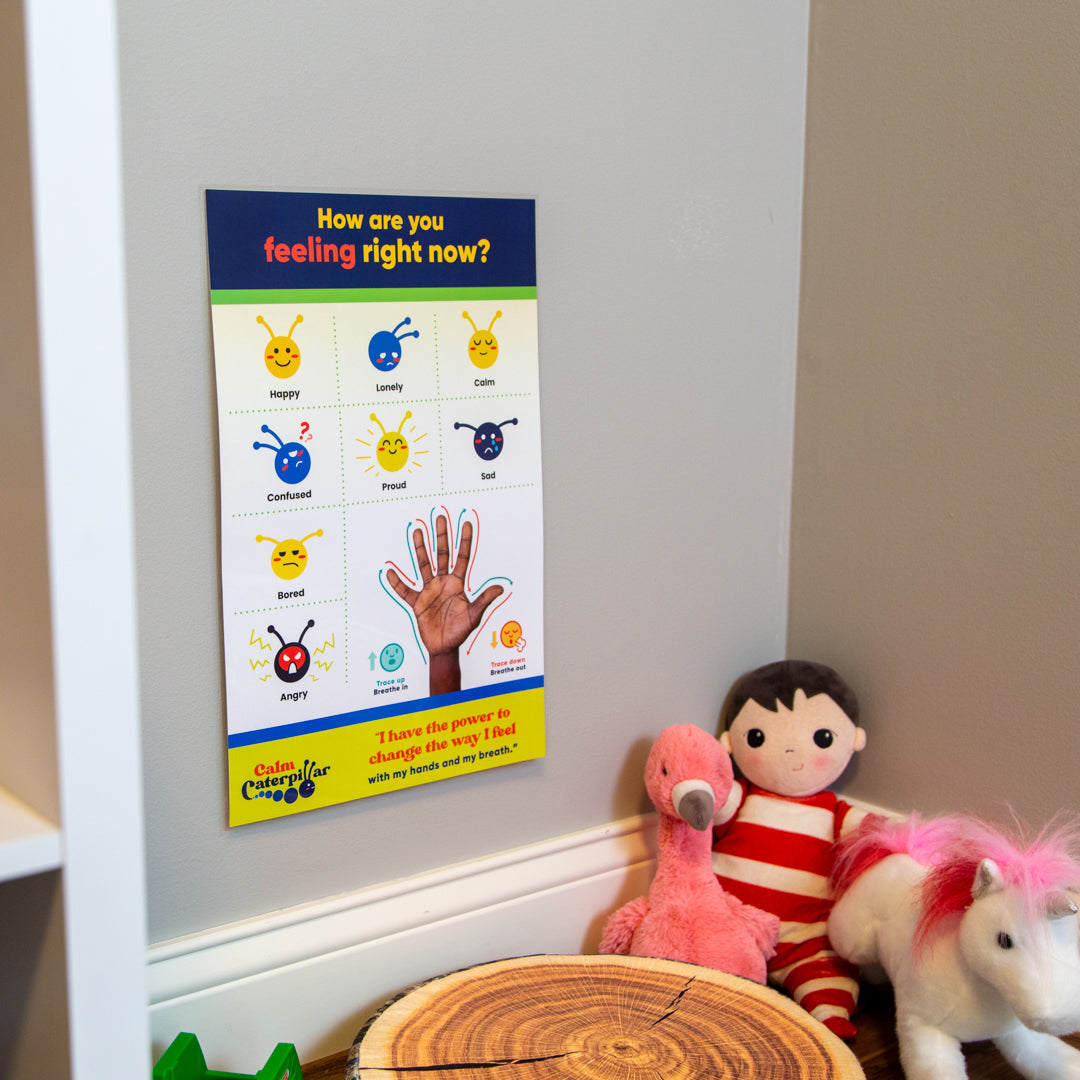 Feelings & Emotions Chart For Kids & Toddlers | Low Prices – The Calm ...