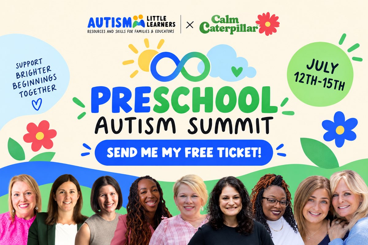 Preschool Autism Summit, July 12th to 15th, with the summit's presenter line-up.